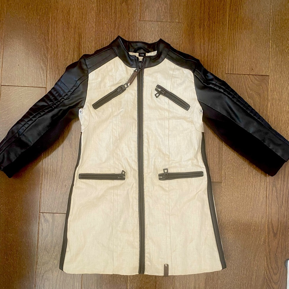 Rudsak leather jacket for kids
